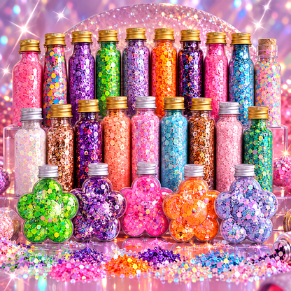 Glitter for Snow Globe Tumblers & Crafts | Next Day Shipping