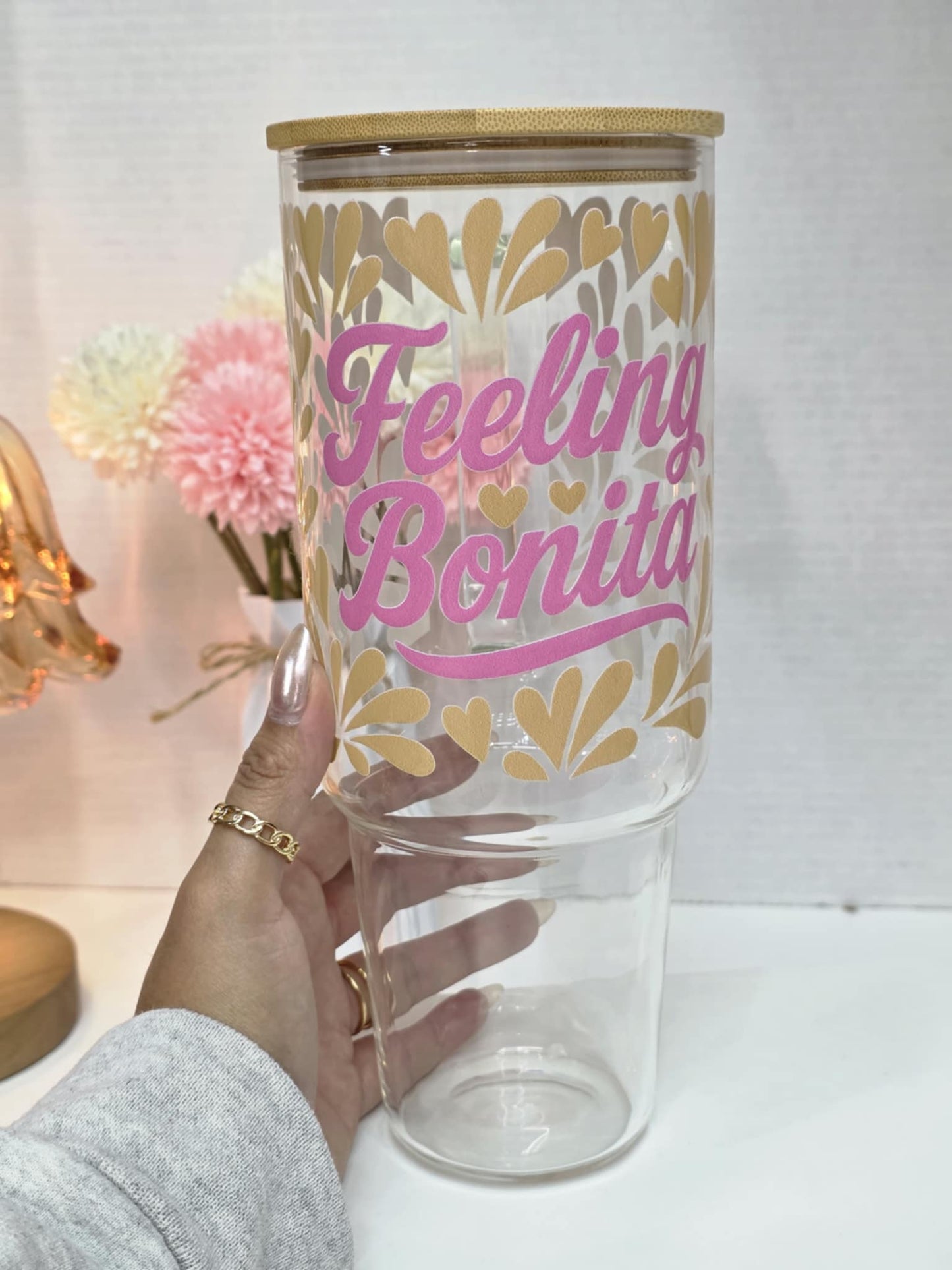 Mexican Talavera 40oz Stainless Steel Tumbler